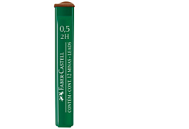 Грифель запасной Faber-Castell 521512 Polymer 2H 0,5 мм 12 шт