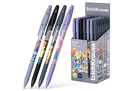 Ручка Erich Krause 61003 R-301 Stick&Grip Простоквашино 0.7, цвет чернил синий
