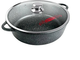 Жаровня 26см 3л с/кр Горница ж2611аг/1903 гранит