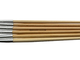 Кисть Белка №4 живописная круглая д/работы с акварелью,темперой,гуашью