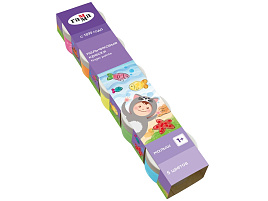 Краски худож. сенсор. пальч. 5цв. 180120216 "Малыш", 1+, 50мл, картон. упаковка