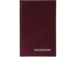 Ежедневник А5 BG ЕН-БВ_59616 бумвинил, бордовый