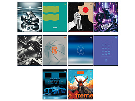 Тетрадь 48л. линия  Т5ск48 06103 "Mix-10. мальчики"