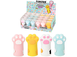Точилка FUNSTER 274057 "Лапка 2", 1 отверстие, ассорти, в дисплее