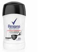 Дезодорант Rexona 40мл стик Невид.на черном и белом жен.6611