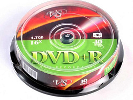 DVD-R диск VS 4.7 16x (10) балка