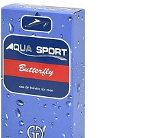 Туалетная вода мужская лосьон Aqua Sport Butterfly 100мл 6950