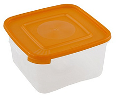 Контейнер для продуктов 1л Каскад квадр. 670