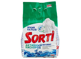 Стиральный порошок Sorti Автомат 1500г Активный кислород