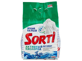 Стиральный порошок Sorti Автомат 1500г Активный кислород
