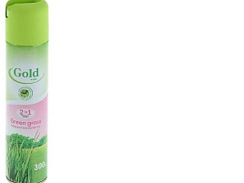 Освежитель воздуха Gold Wind 300мл Зеленая трава Green grass
