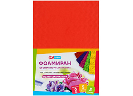 Фоамиран ArtSpace Фа4_37730 А4, 5л., 5цв., 2мм, волнистая