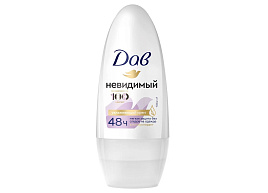 Дезодорант Dove 50мл.рол Невидимый(Uniliver) М