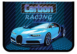 Папка для труда А4 ПТР-5 Carbon racing молния вокруг