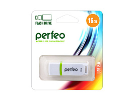 Флеш-драйв Perfeo USB 16Gb C11 белый