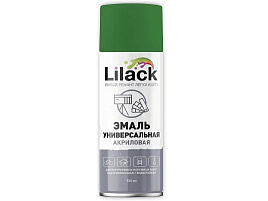Эмаль-аэрозоль зеленая 520мл Lilack 3188