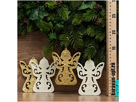 Подвеска пластик Ангел KH2011-699 11,5см 2шт