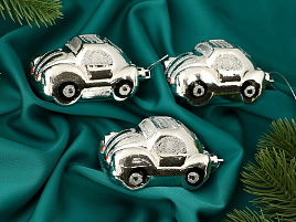 Фигурка Машинка Набор 9510193 серебро 3шт