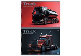 Альбом для рисования 32л. на спирали BG АР4гр32 08639 "Truck"