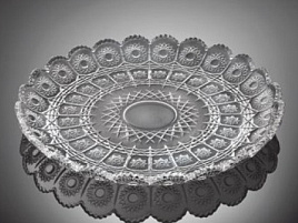 Блюдо стекло 30см 741021/6803