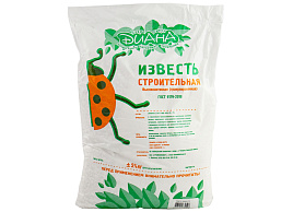 Известь гранула 3кг пакет 0938