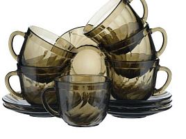 Сервиз чайный 12пр H9147 Океан дымка