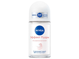 Дезодорант Nivea 50мл рол Эффект пудры М(Nivea)82280/4247