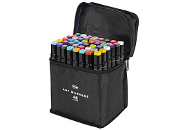 Набор скетчмаркеров 48цв. WBZ 152573 двусторонние, текстильный чехол