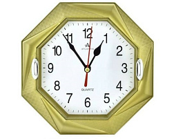 Часы настенные Atlantis 18*18 678А золото