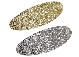 Автомат для волос 644-081 овал золото и хром