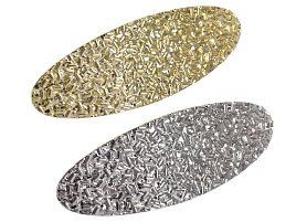 Автомат для волос 644-081 овал золото и хром