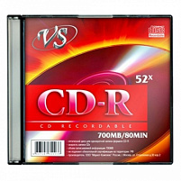 CD-R диск VS 80 52x Slim (5)