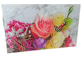 Доска разделочная стекло 25*40*0,4 134-907