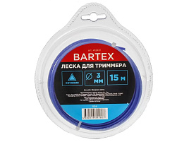Леска для триммера Bartex 3мм 15м треугольник 412431/1607