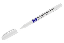 Маркер OfficeSpace PMW_65995 белый, пулевидный, 1мм