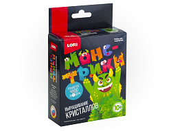 Выращивание кристаллов Крф-016 Монстрики. Зеленый монстрик