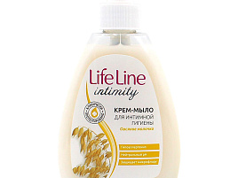 Мыло жидкое Весна 280мл Life Line интимн.Овсяное молочко 5124