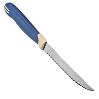 Нож кухонный 12,7см Tramontina Multicolor с зубцами 2шт 871-568