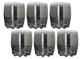 Набор стаканов 6шт 415/06/5488 Сияющий графит 305мл