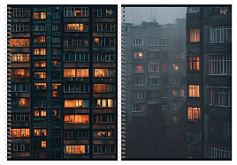 Тетрадь 96л. А4 на спирали  Т4гр96 06286 "Архитектура"