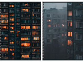 Тетрадь 96л. А4 на спирали  Т4гр96 06286 "Архитектура"