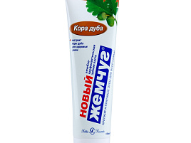 Зубная паста Жемчуг Нов.100мл Кора дуба б/ф(НК)4396