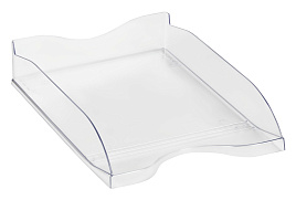 Поддон для бумаг Стамм ЛТГ-30868 "Тропик", прозрачный