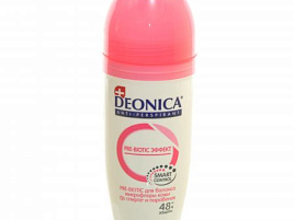 Дезодорант Deonica женский 50мл.Pre-Biotic эффект антиперспирант ролик