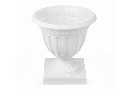 Вазон 6л Олимпия М9076 белый