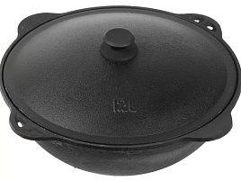 Казан 12л с/кр Гурман 487481/2531