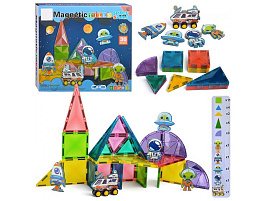 Конструктор магнитный SQ66001-8 Космос 30дет