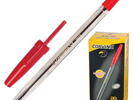 Ручка Corvina пр. корпус красная 40163/03