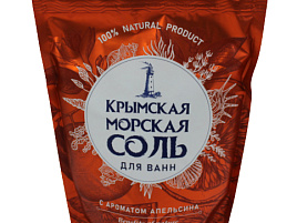 Соль для ванн 1100г Селена Апельсин КС-94