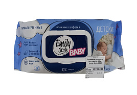 Влажные салфетки Детские 100шт Emily Style